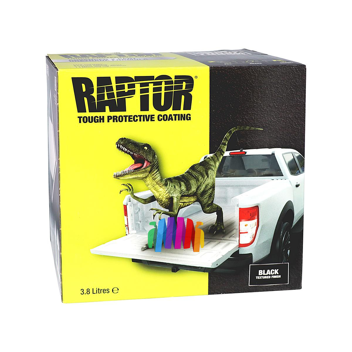 Защитное покрытие раптор U-POL RLB/S4 Raptor Black черное  1