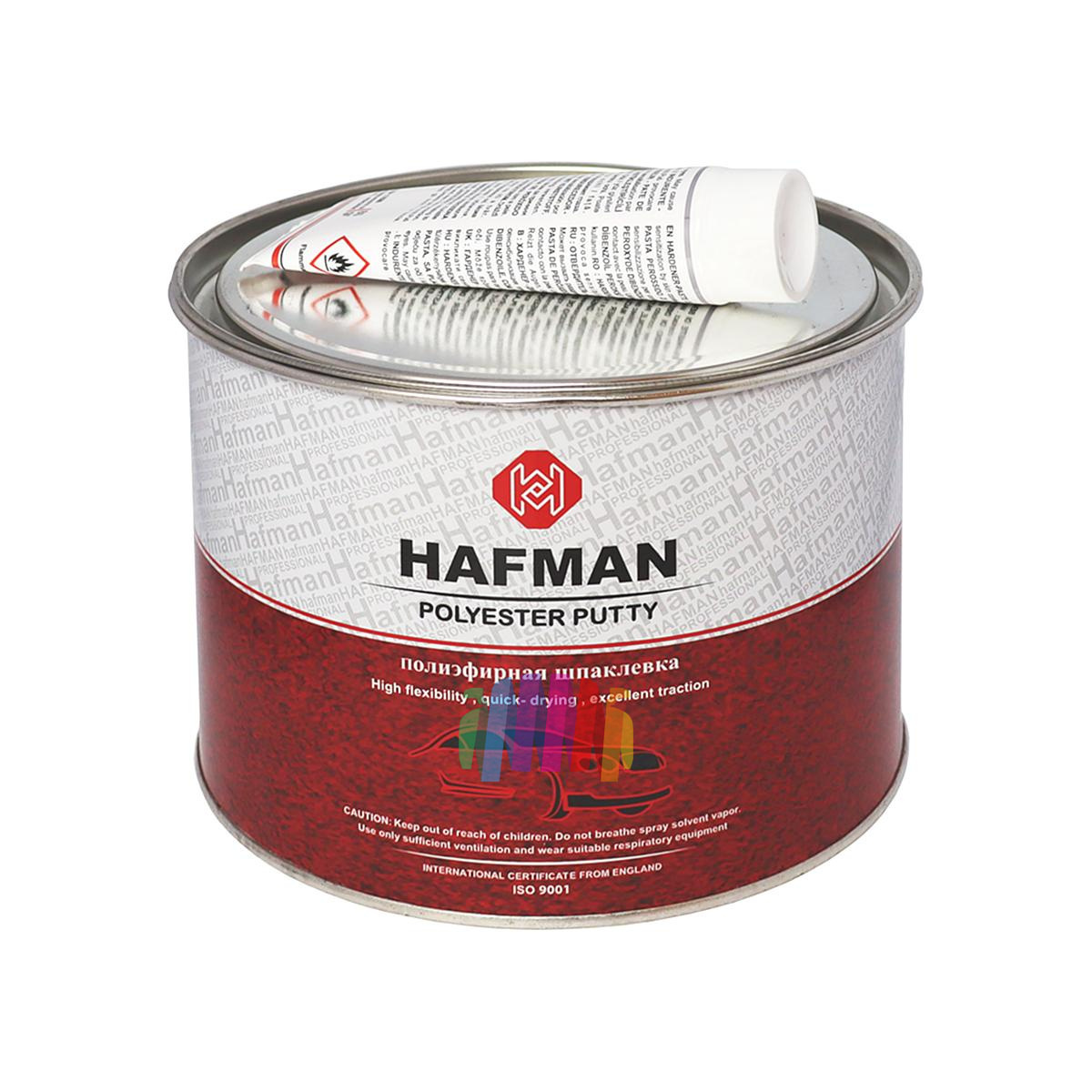 Шпатлевка универсальная автомобильная Hafman Polyester Putty 4 кг.