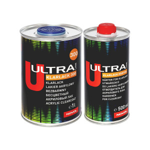 NOVOL ULTRA Klarlack 300 Акриловый автомобильный лак 1 л. с отвердителем 0,5 л.