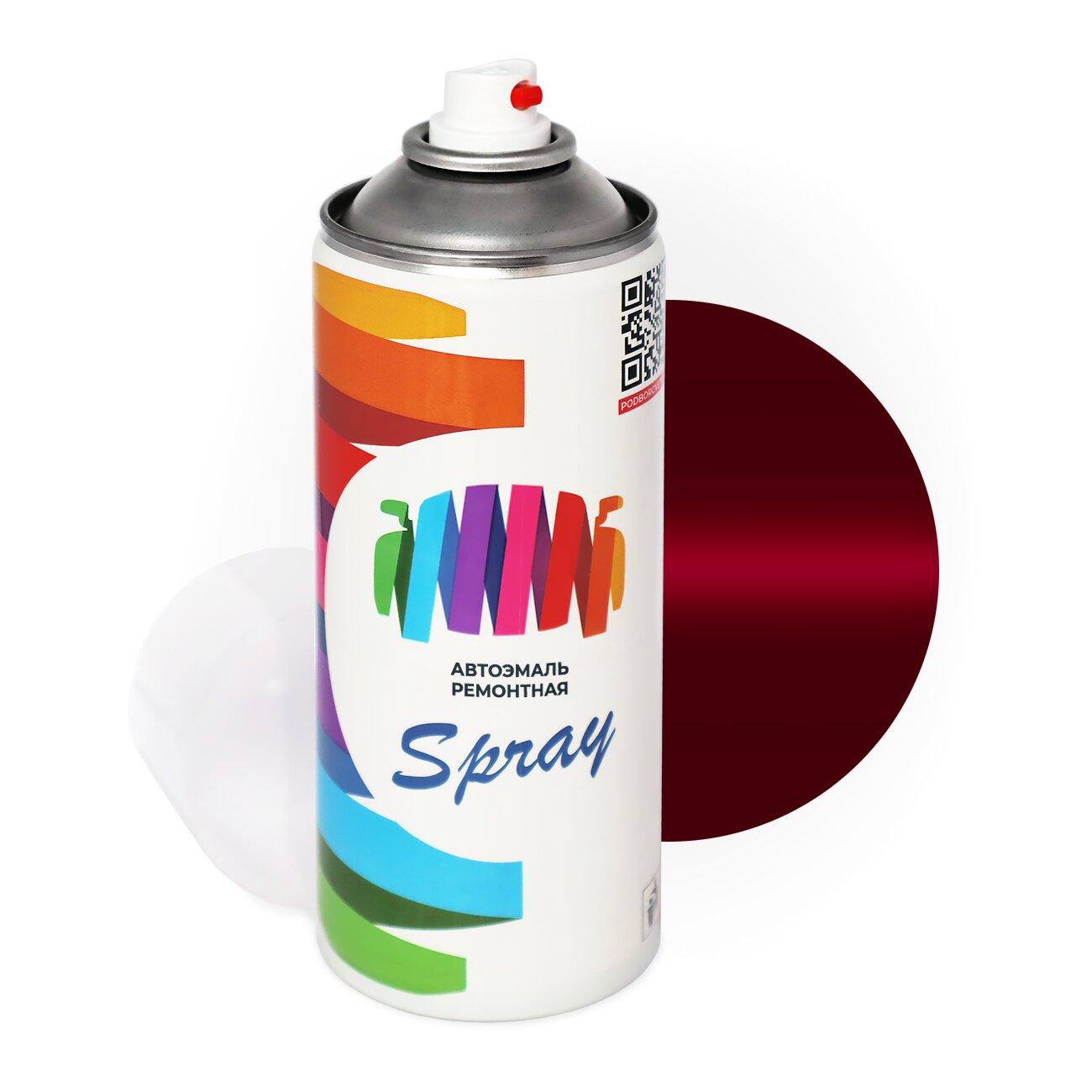 Аэрозольная краска для Oldsmobile (Олдсмобиль) «Red Tint», код цвета GMA133EP, WA133E (фиолетовый), базовая автоэмаль, баллончик 520 мл.