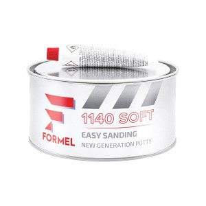 FORMEL 1140 Soft (FM-1142) Шпатлевка автомобильная наполняющая мультизернистая 1800 г.