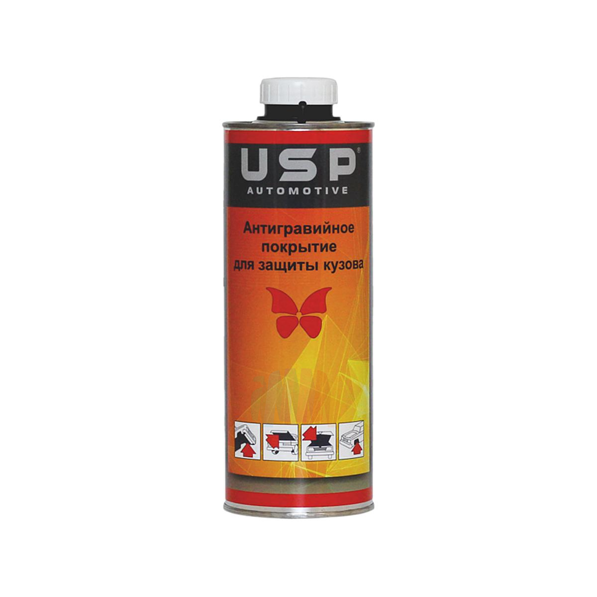 USP Антигравийное покрытие для защиты кузова евробаллон 1 кг.