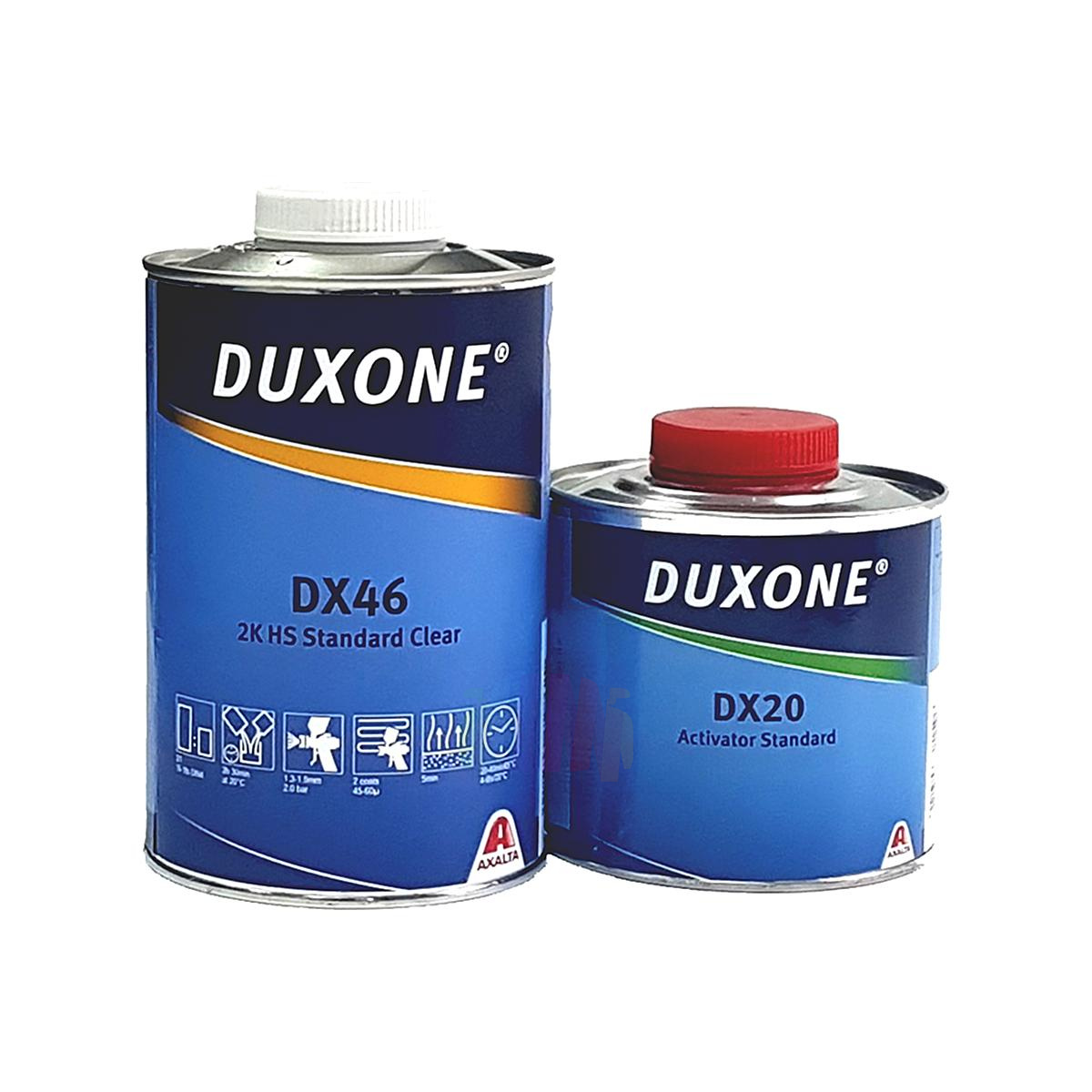 DUXONE DX46 2К HS Standart Clear Лак универсальный 1 л. с активатором 0,5 л.