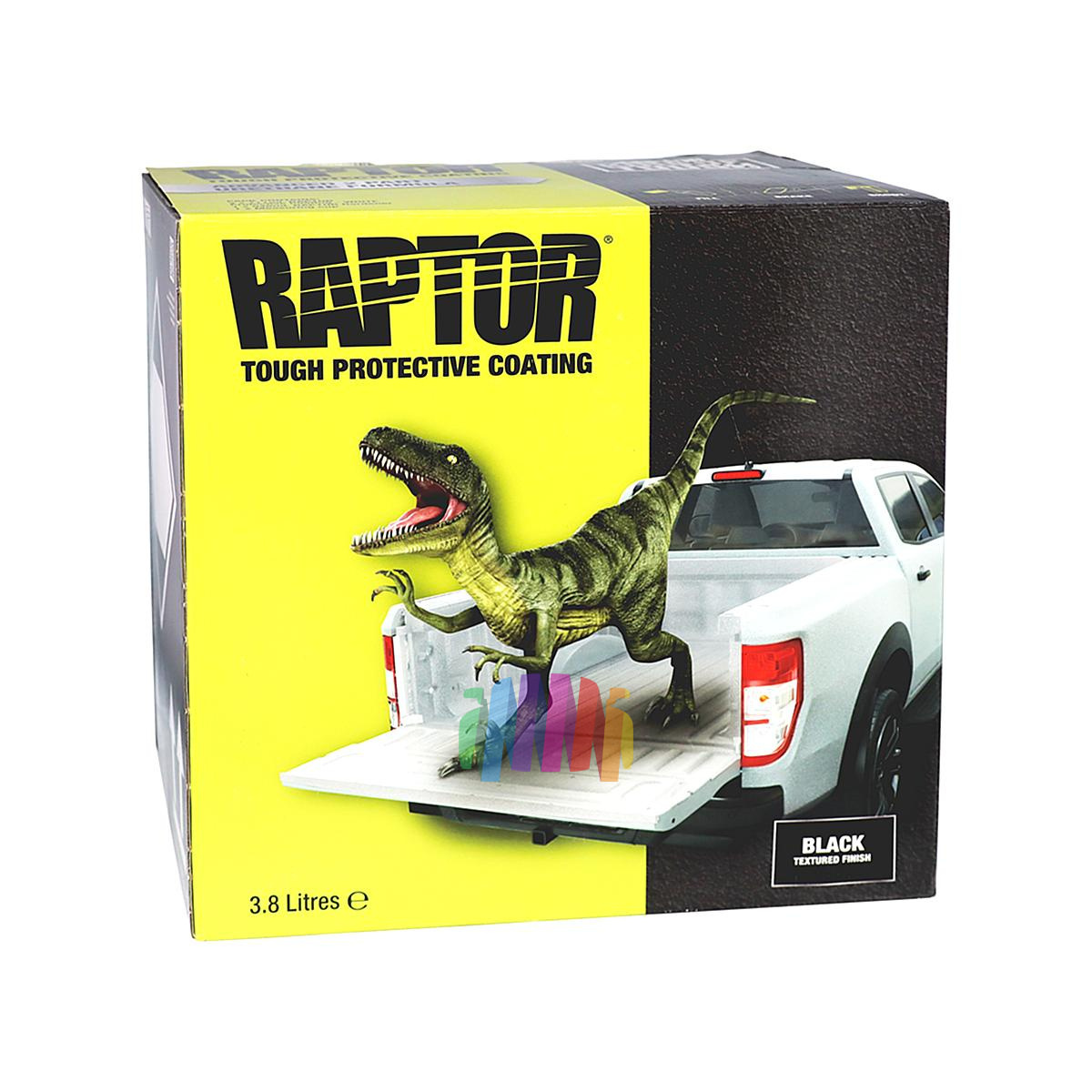 Защитное покрытие раптор U-POL RLB/S4 Raptor Black черное  1