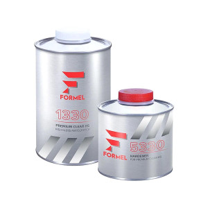 FORMEL 1330 Premium HS High Gloss Antiscratch Лак акриловый 1 л. с отвердителем 0,5 л.