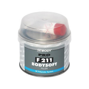 HB BODY F211 Bodysoft Filler Мягкая наполняющая автомобильная шпатлевка 0,25 кг.