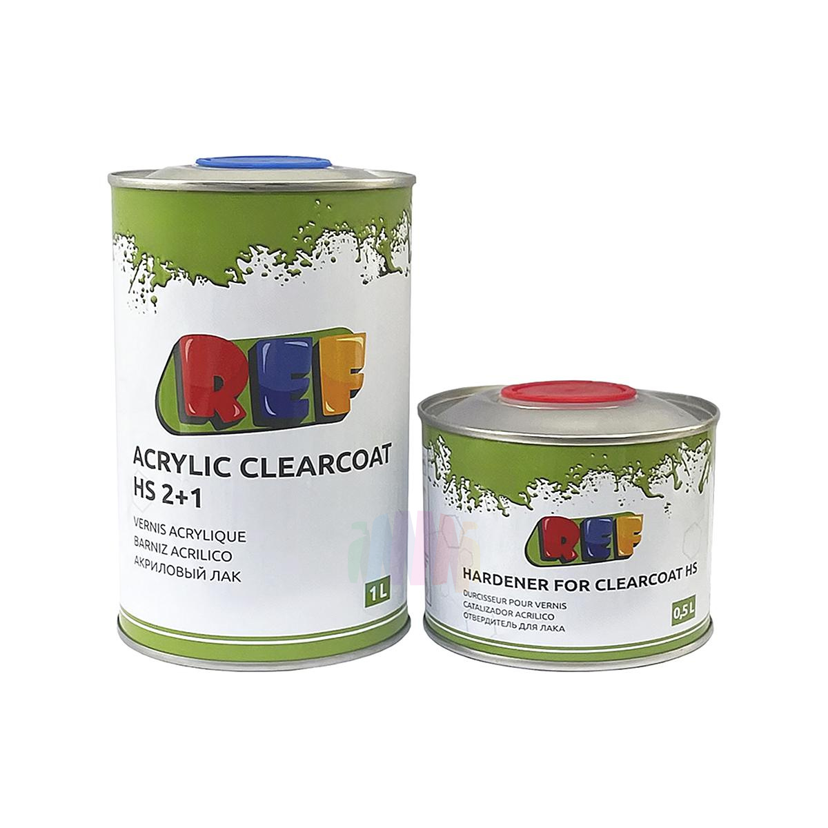 REF 30310 HS 2+1 Acrylic Clearcoat Лак акриловый автомобильный 1 л. с отвердителем 0,5 л.