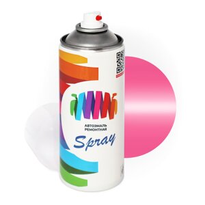 Аэрозольная краска для Mazda (Мазда) «Sawayaka Pink», код цвета 7J (красно-белый), базовая автоэмаль, баллончик 520 мл.