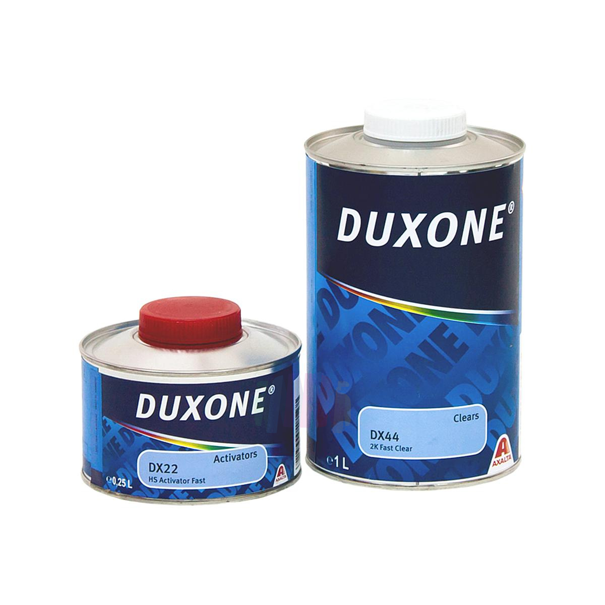 DUXONE DX44 Fast Clear Быстросохнущий автомобильный лак 1 л. с активатором 0,25 л.