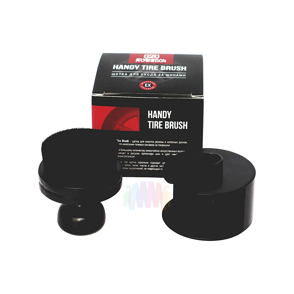 CHEMICAL RUSSIAN Handy Tire Brush CR616 Щетка для ухода за шинами и детейлинга