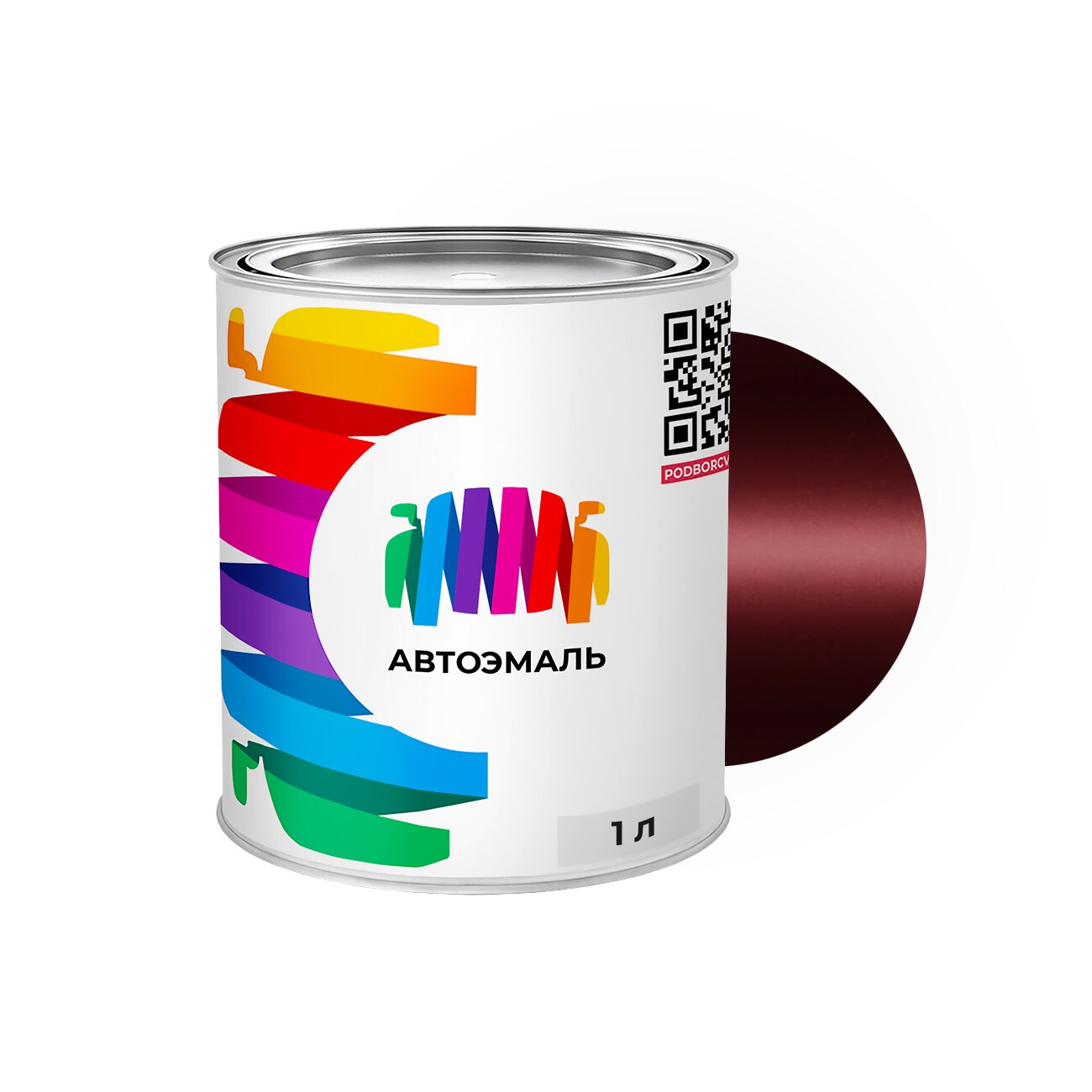 Автоэмаль Mazda (Мазда) «Deep Rosso», код цвета 31B (красный), базовая краска 1 л.