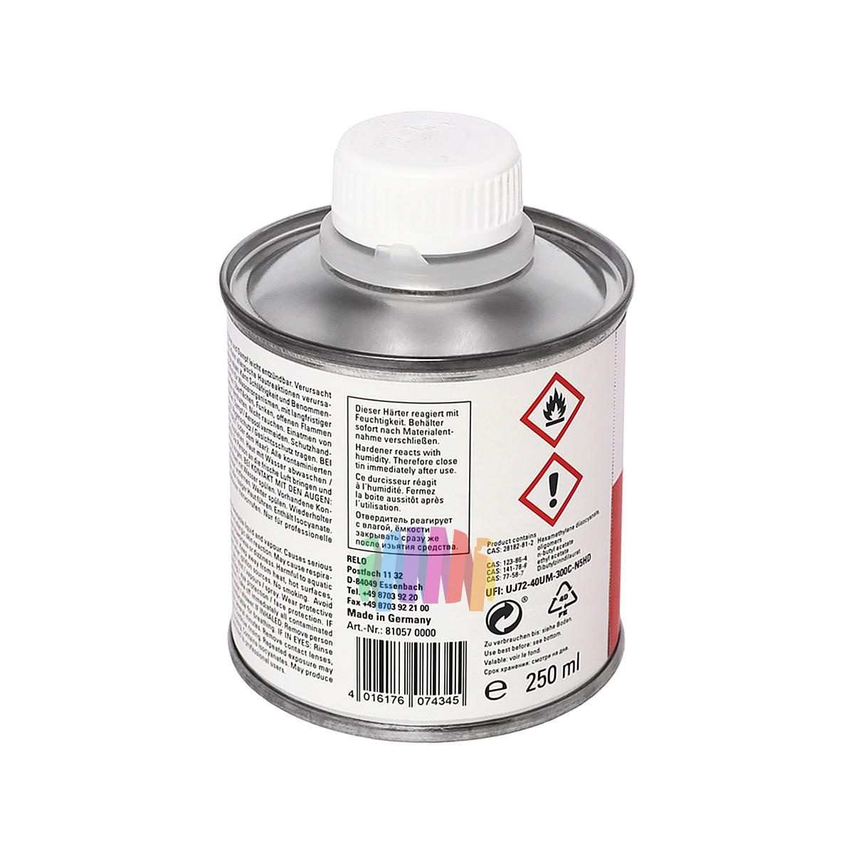 Грунт акриловый автомобильный RELO Relocryl 4+1 Acrylfiller grau (серый) 1 + 0,25 л. 6