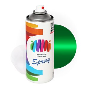 Аэрозольная краска для Scania (Скания) «Green», код цвета 1396405 (зеленый), акриловая автоэмаль, баллончик 520 мл.