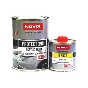 NOVOL Protect 390 4+1 Acrylic Filler Грунт акриловый 0,8 л. с отвердителем 0,2 л.