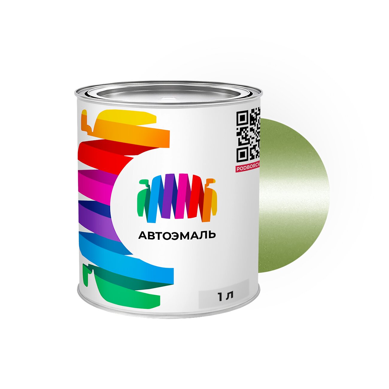 Автоэмаль Mazda (Мазда) «Racing Green», код цвета 24C (зеленый), базовая краска 1 л.