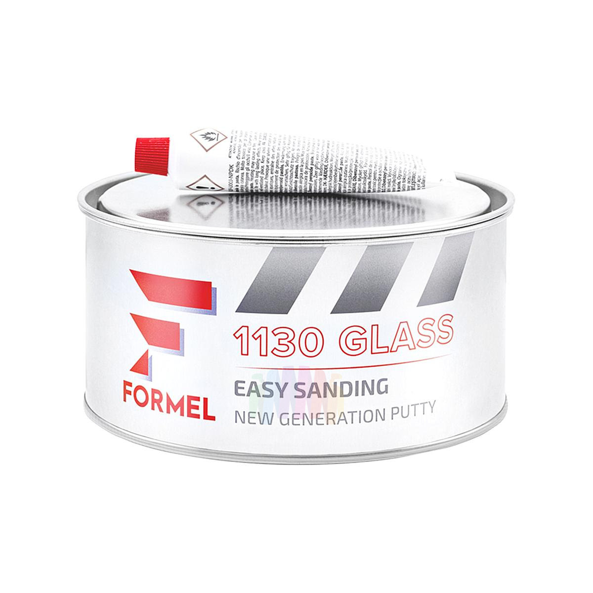FORMEL 1130 Glass (FM-1132) Шпатлевка автомобильная со стекловолокном 1800 г.
