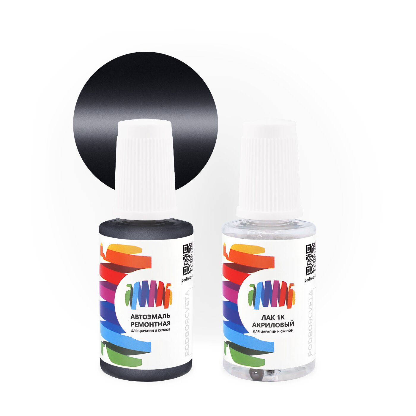 Подкраска для Suzuki (Сузуки) «Urban Gray», код цвета Y27 (серый), базовая автоэмаль с кисточкой от сколов и царапин, штрих-корректор 20 мл.