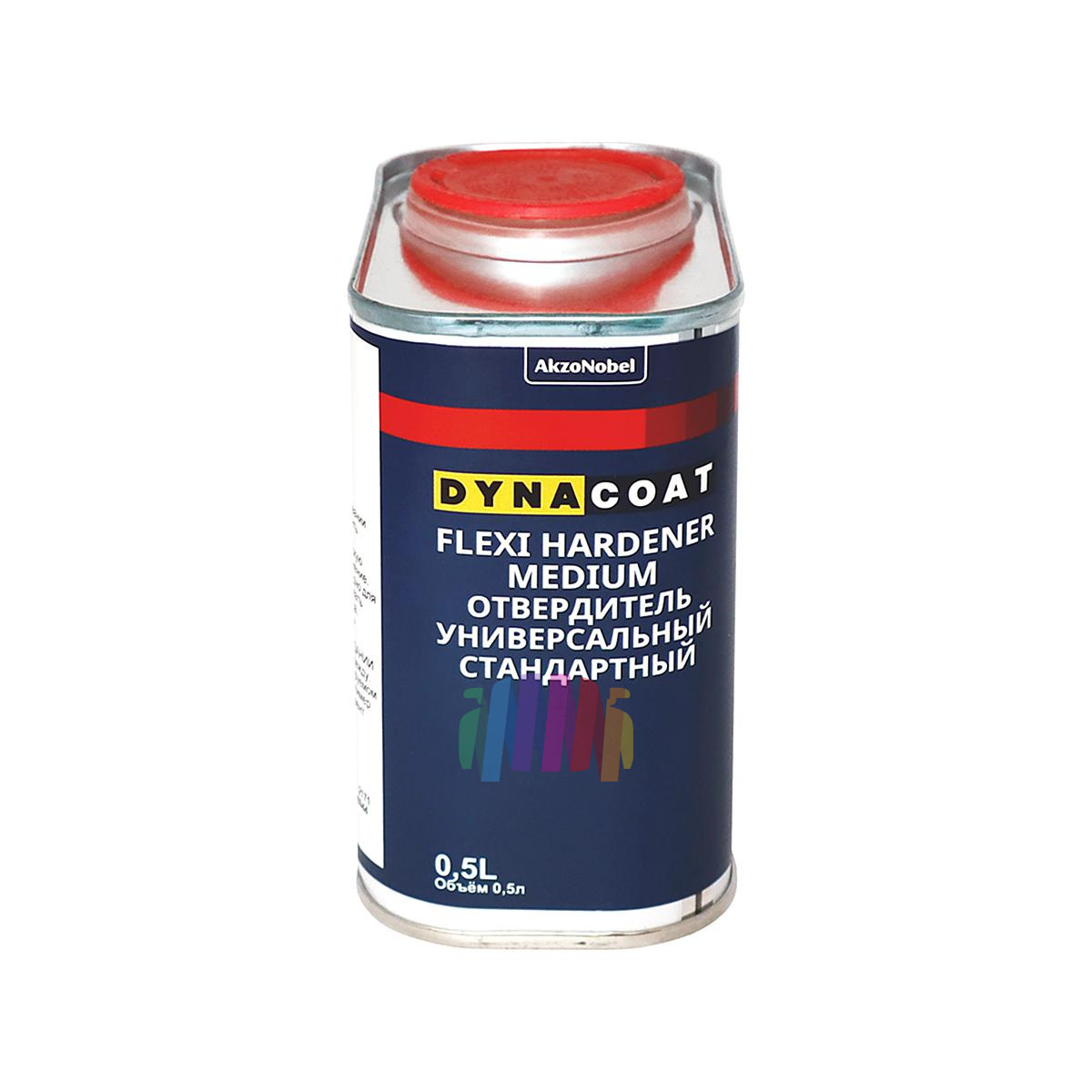 Лак автомобильный быстросохнущий против царапин Dynacoat 3000 Antiscratch Fast 1 л. 4