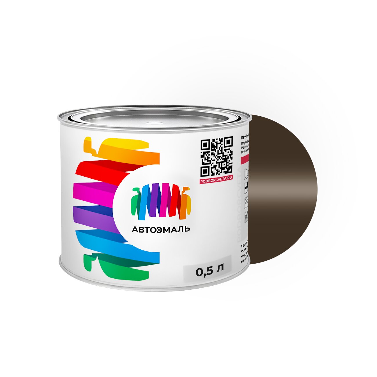 Автоэмаль Chevrolet (Шевроле) «M.D.Neutral (int.)», код цвета 52 (коричневый), акриловая краска 0,5 л.