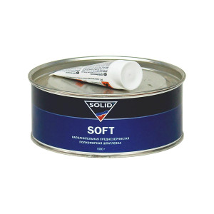 SOLID Soft Наполнительная среднезернистая шпатлевка 1 кг.
