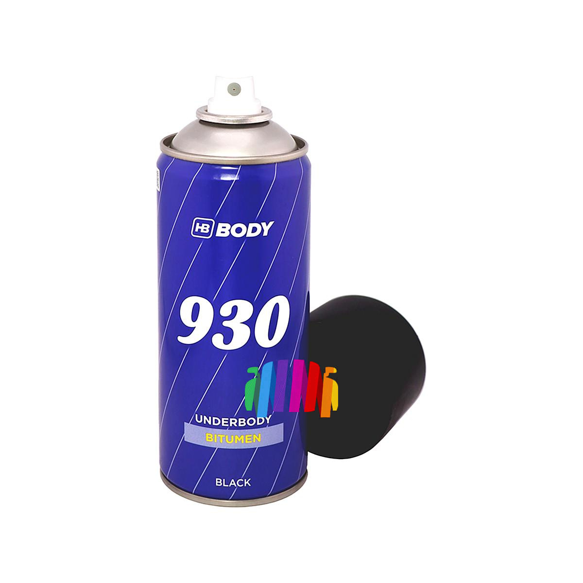 Антикор Body 930 черный 400 мл. 2