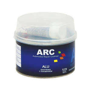 ARC Alu Шпатлевка автомобильная с алюминием 0,5 кг.