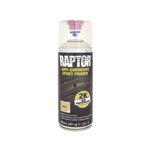 U-POL Raptor 2K Anti-Corrosive Epoxy Primer Эпоксидный антикоррозийный автомобильный грунт аэрозоль 400 мл.