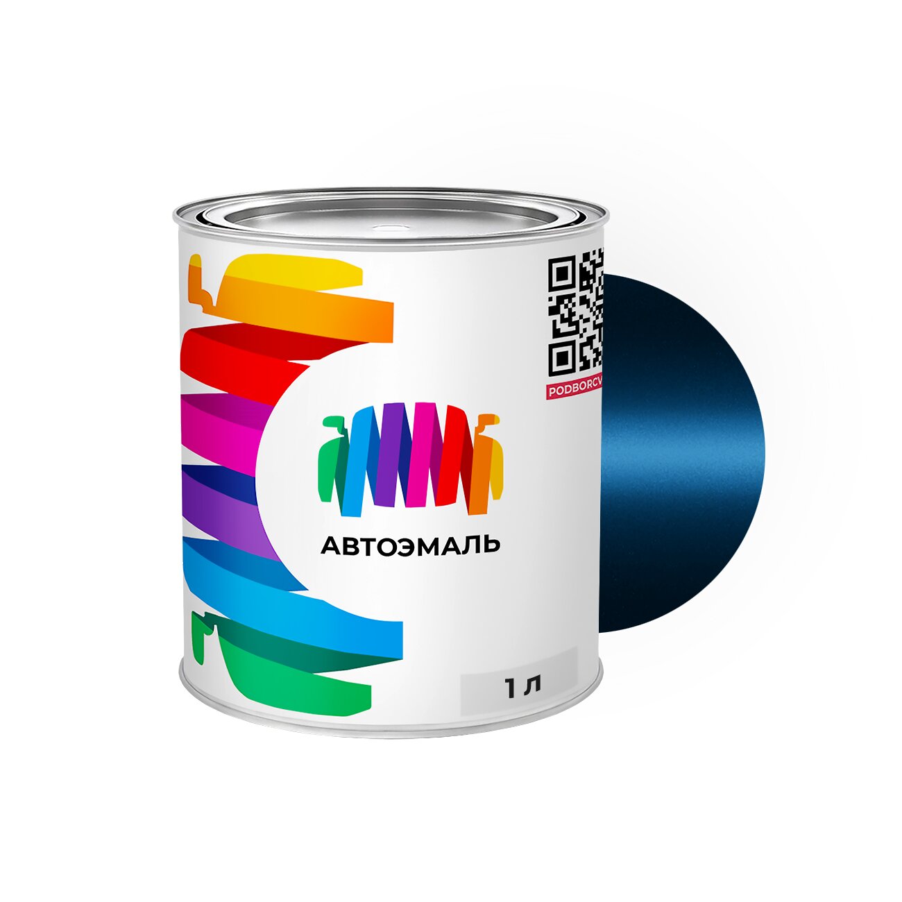 Автоэмаль Mazda (Мазда) «Ocean Blue», код цвета 36N, 6DVCWWA (синий), базовая краска 1 л.