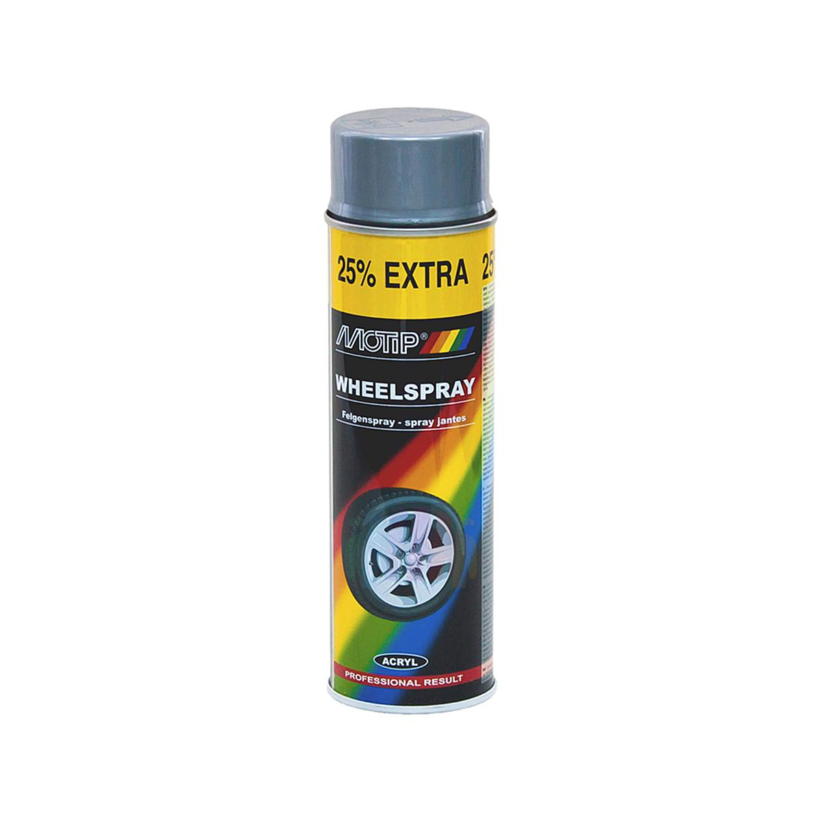 MOTIP Wheelspray Эмаль для дисков акриловая аэрозоль 500 мл.