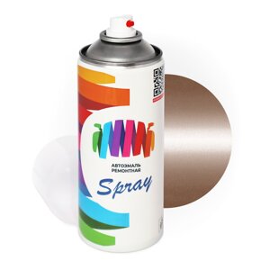 Аэрозольная краска для Kia (Киа) «Bronze Beige», код цвета D5 (коричневый), базовая автоэмаль, баллончик 520 мл.