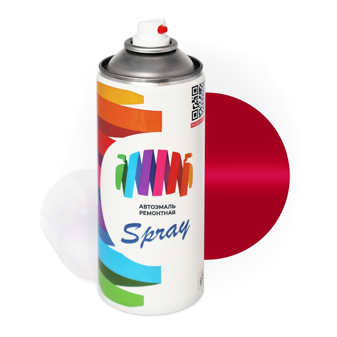 Аэрозольная краска для Volkswagen (Фольксваген) «Primer-Rot», код цвета L135 (красный), базовая автоэмаль, баллончик 520 мл.