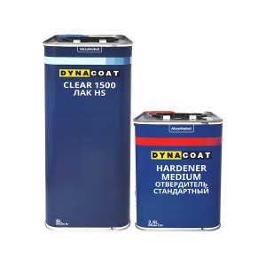 DYNACOAT Clear 1500 HS Лак автомобильный акриловый высокоглянцевый 5 л. с отвердителем Medium 2,5 л.
