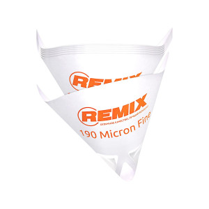 REMIX Фильтр бумажный (воронка) с нейлоновой сеткой для ЛКМ 190 микрон, 50 штук