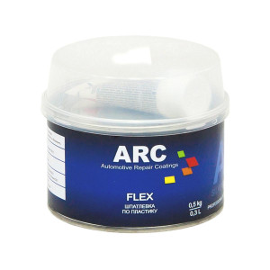 ARC Flex Автомобильная шпатлевка по пластику 0,5 кг.