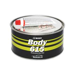 HB BODY 615 Fiber Автомобильная наполняющая высокопрочная шпатлевка со стекловолокном 1,8 кг.