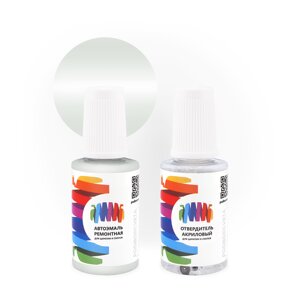 Подкраска для Suzuki (Сузуки) «Garmish Gray», код цвета 36S (серый), акриловая автоэмаль с кисточкой от сколов и царапин, штрих-корректор 20 мл.