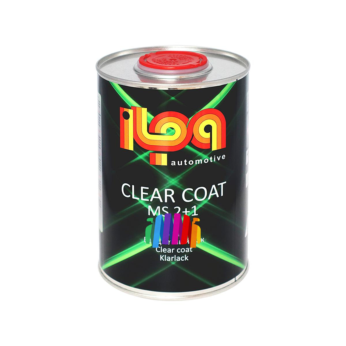 Лак акриловый ILPA MS 2+1 Clear Coat бесцветный 1 л. с отвердителем 0,5 л. 2