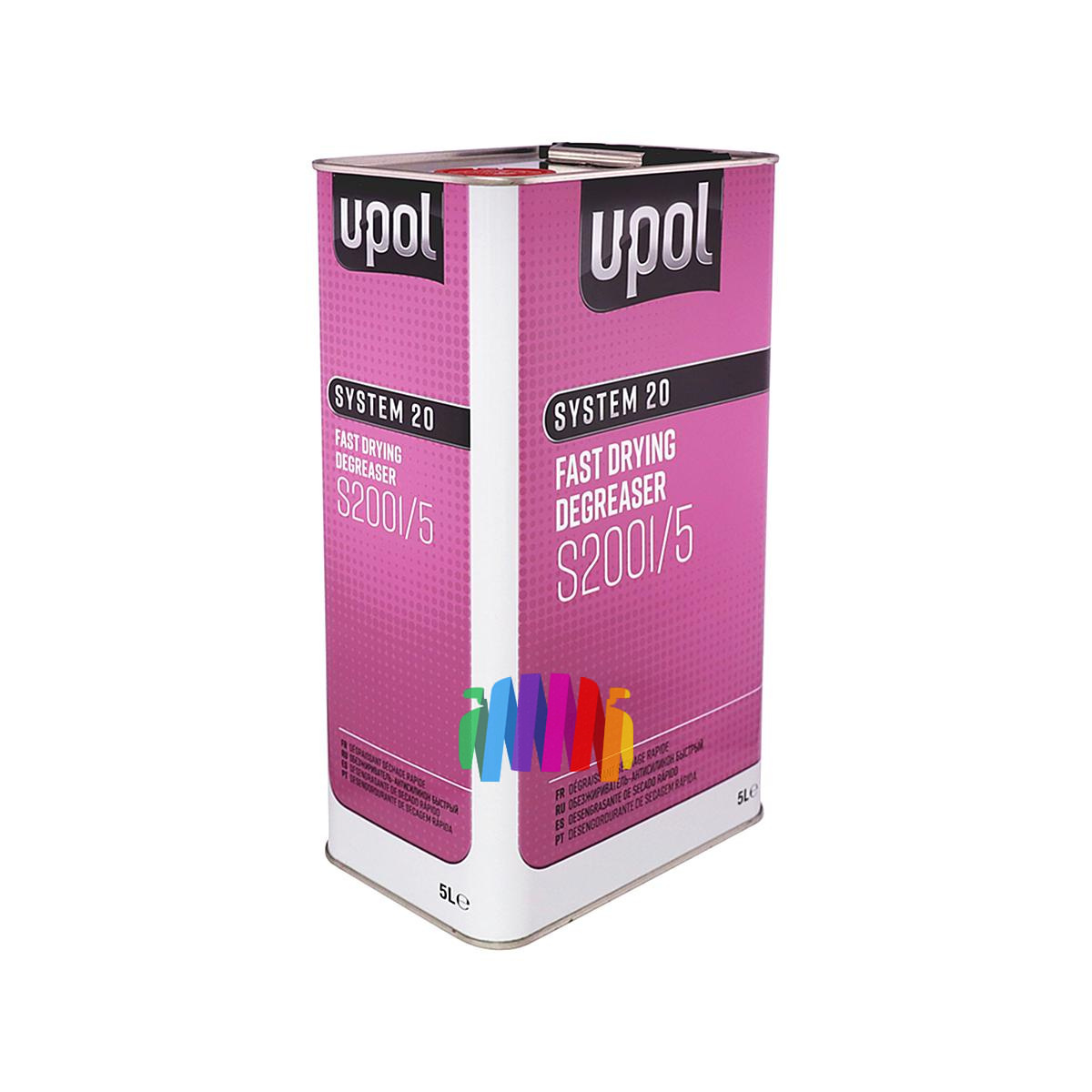Обезжириватель антисиликон U-POL S2001 Fast Degreaser быстрый 5 л. 2