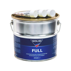 SOLID Full Наполнительная среднезернистая шпатлевка 4,5 кг.
