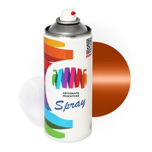 Аэрозольная краска для Cadillac (Кадиллак) «Cinnamon», код цвета GMA407AI, WA407A (оранжевый), базовая автоэмаль, баллончик 520 мл.