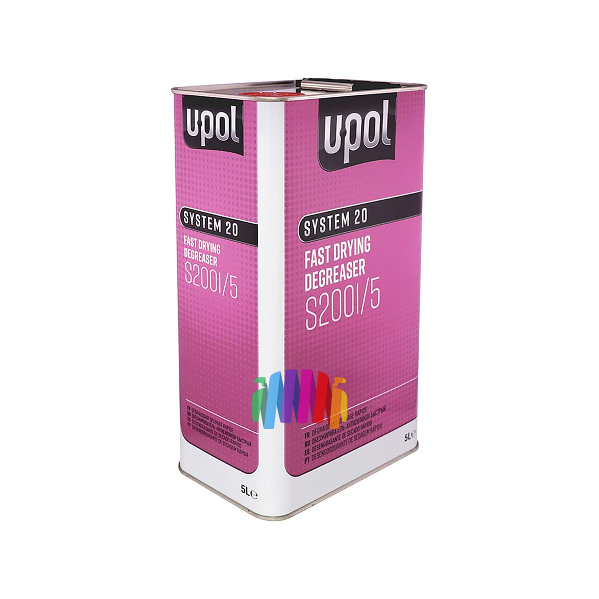 Обезжириватель антисиликон U-POL S2001 Fast Degreaser быстрый 5 л. 2