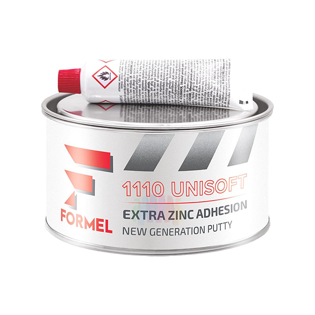 FORMEL 1110 Unisoft (FM-1111) Шпатлевка автомобильная универсальная полиэфирная 900 г.