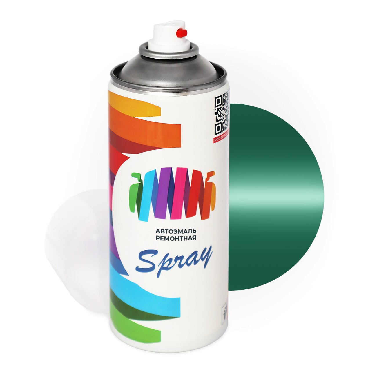 Аэрозольная краска для Daewoo (Дэу) «Pastel Green», код цвета D-303 (зеленый), базовая автоэмаль, баллончик 520 мл.