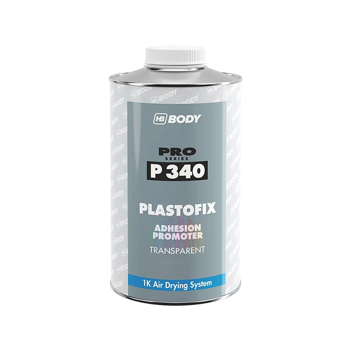 HB BODY P340 1K Plastofix Грунт адгезионный автомобильный для пластика и бамперов 1 л.