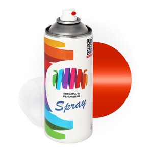 Аэрозольная краска для Isuzu (Исузу) «Vermilion/Orange», код цвета 1062, 858 (оранжевый), акриловая автоэмаль, баллончик 520 мл.