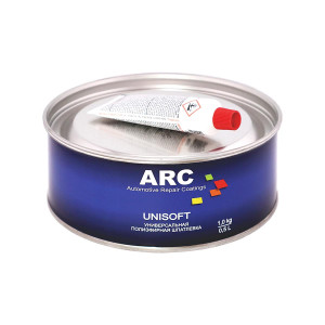ARC Unisoft Шпатлевка универсальная автомобильная 1 кг.