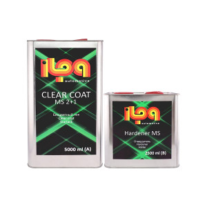 ILPA MS 2+1 Clear Coat Лак акриловый автомобильный бесцветный 5 л. с отвердителем 2,5 л.