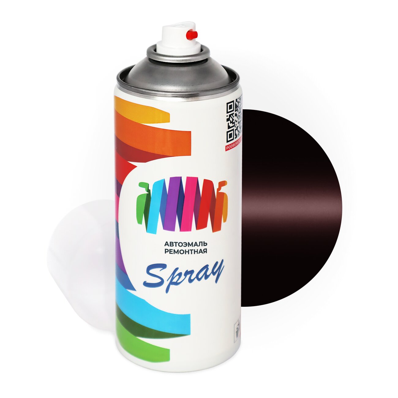 Аэрозольная краска для Citroen (Ситроен) «Aubergine», код цвета EKP (фиолетовый), базовая автоэмаль, баллончик 520 мл.