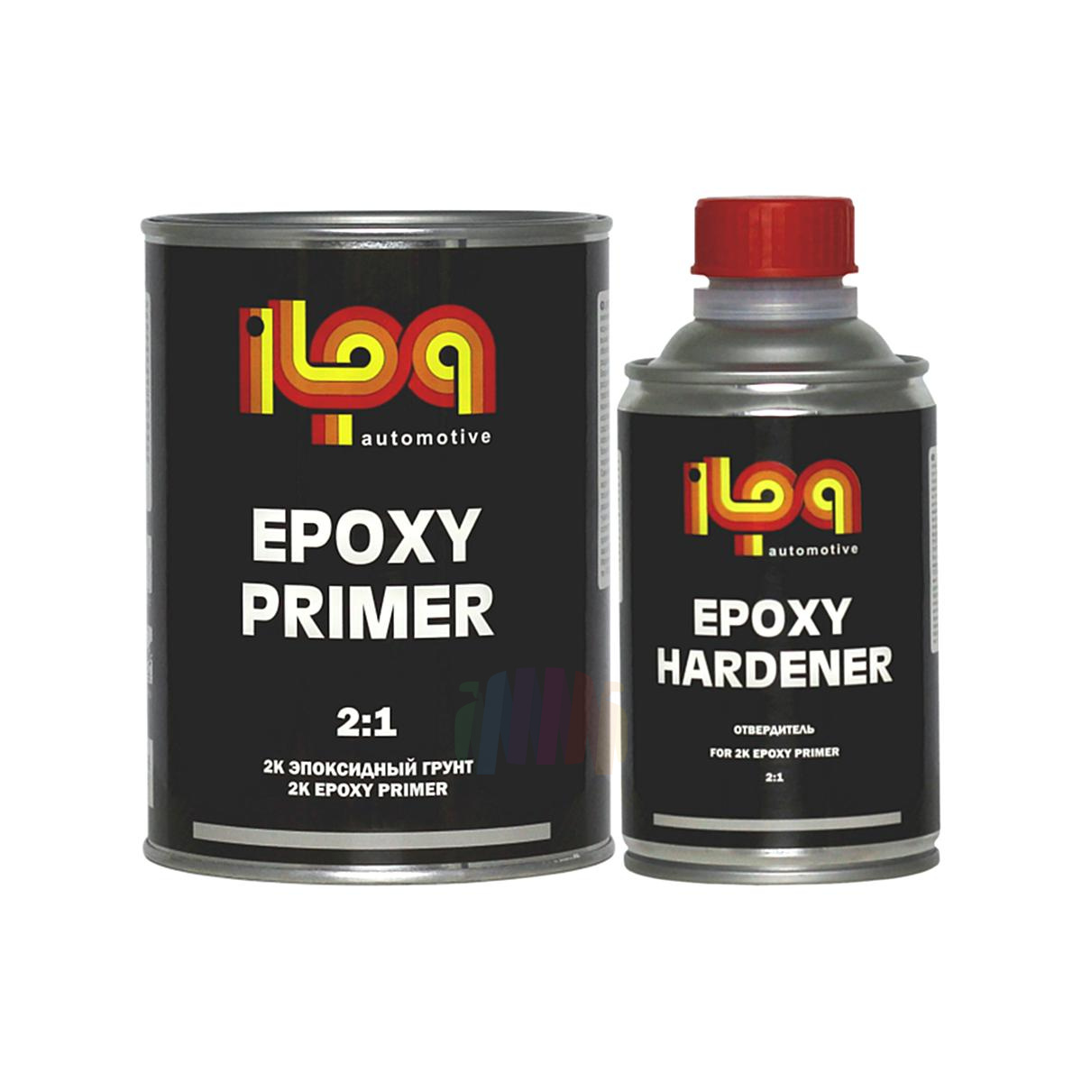 ILPA 2K Epoxy Primer 2:1 Грунт эпоксидный антикоррозийный 0,6 л. с отвердителем 0,3 л.