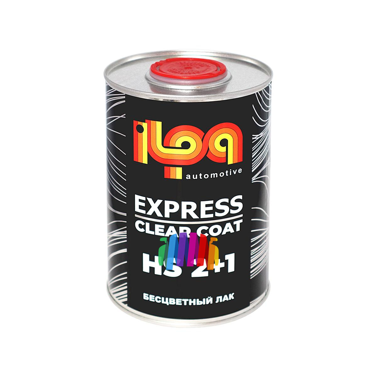 Быстрый лак Ilpa Premium Express НS 2+1 1 л. с отвердителем 0,5 л. 2
